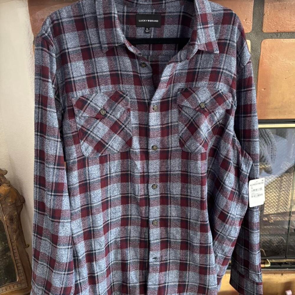 Lucky brand Nordstrom Brand new with tags men’s flannel: Coastal outdoor